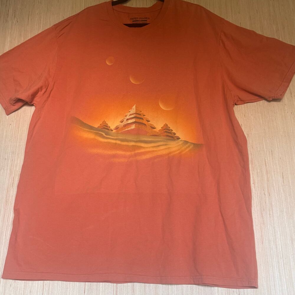 PAPER PLANES ✈️ Ginger Graphic T-Shirt Tee 2XL 100% Cotton